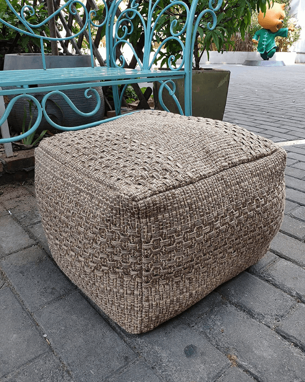 How To Make An Outdoor Pouf Ottoman