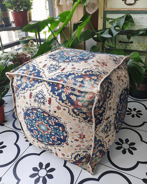 How To Make An Outdoor Pouf Ottoman