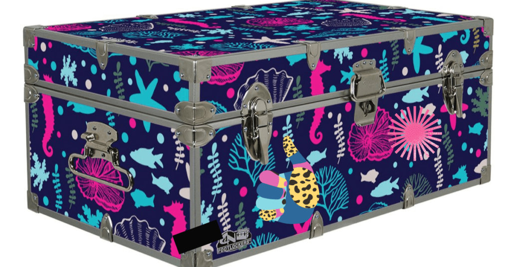 How to Paint a Footlocker Trunk