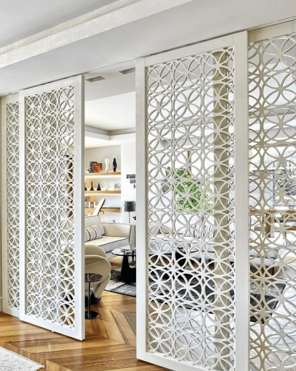 How to use wooden room divider