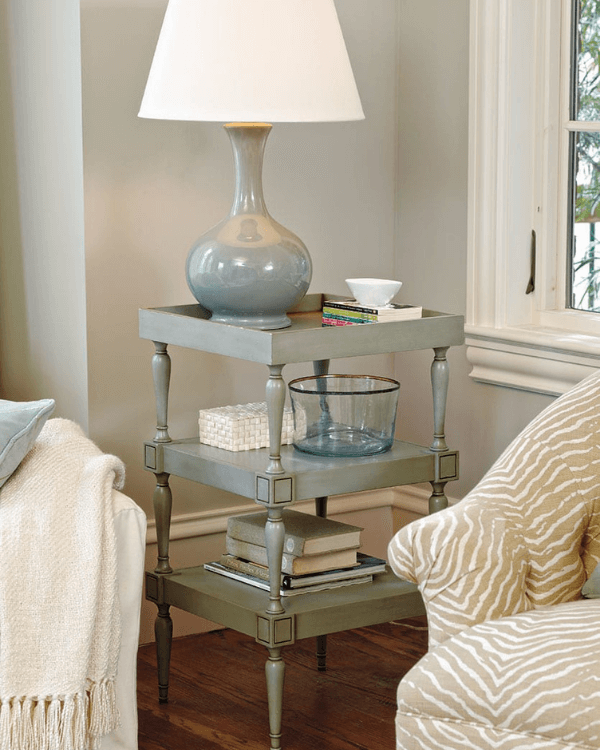 Where to place end tables in living room